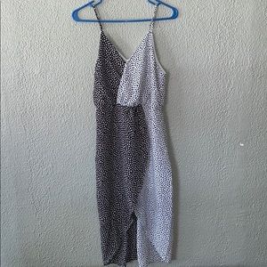 Blu Pepper Spaghetti Strap Dress sz Medium